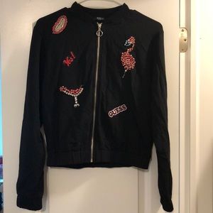 GUESS Flamingo Babe Fleece jacket